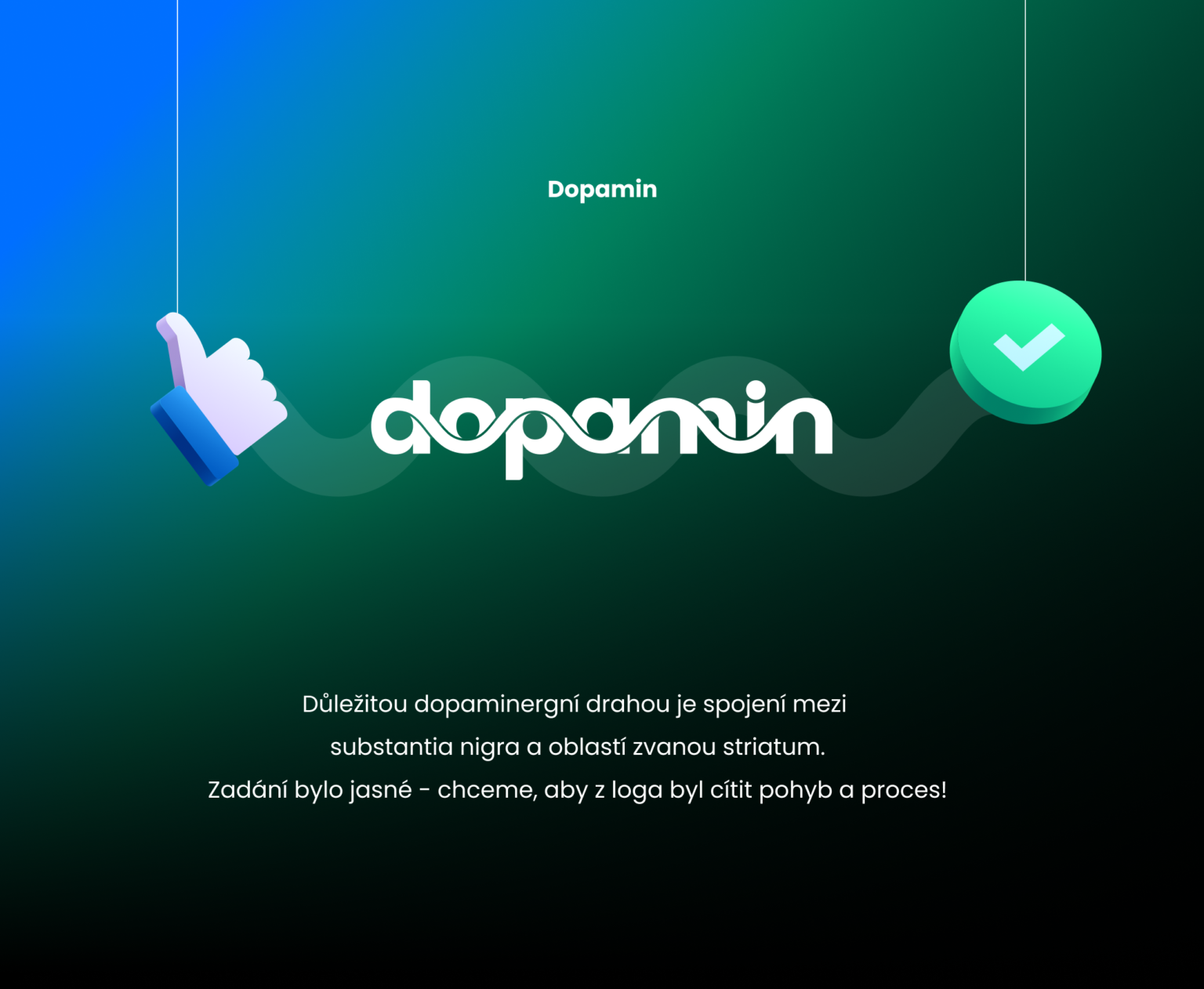 Případová studie Agentura Dopamin – logo