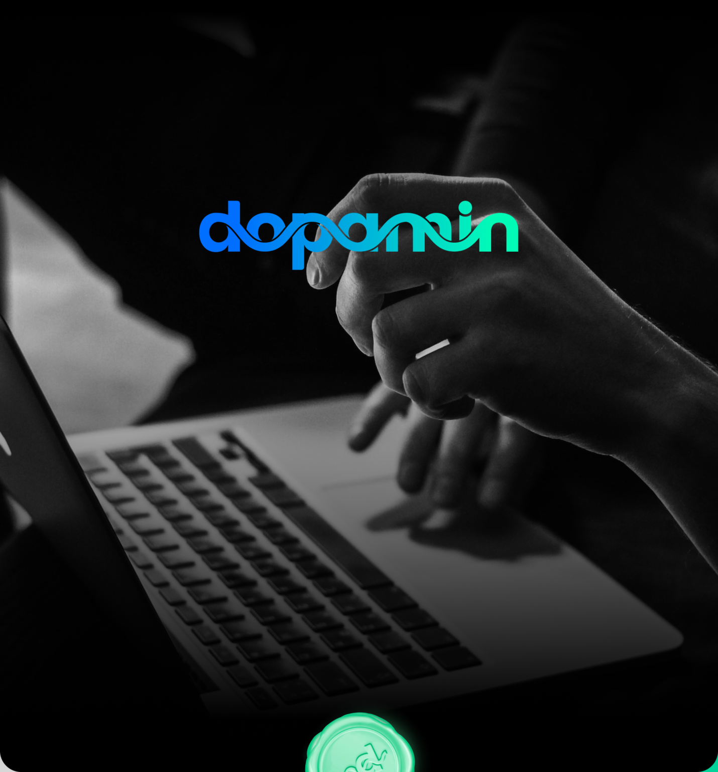 Agentura Dopamin – ukázka realizace loga a grafiky (2)