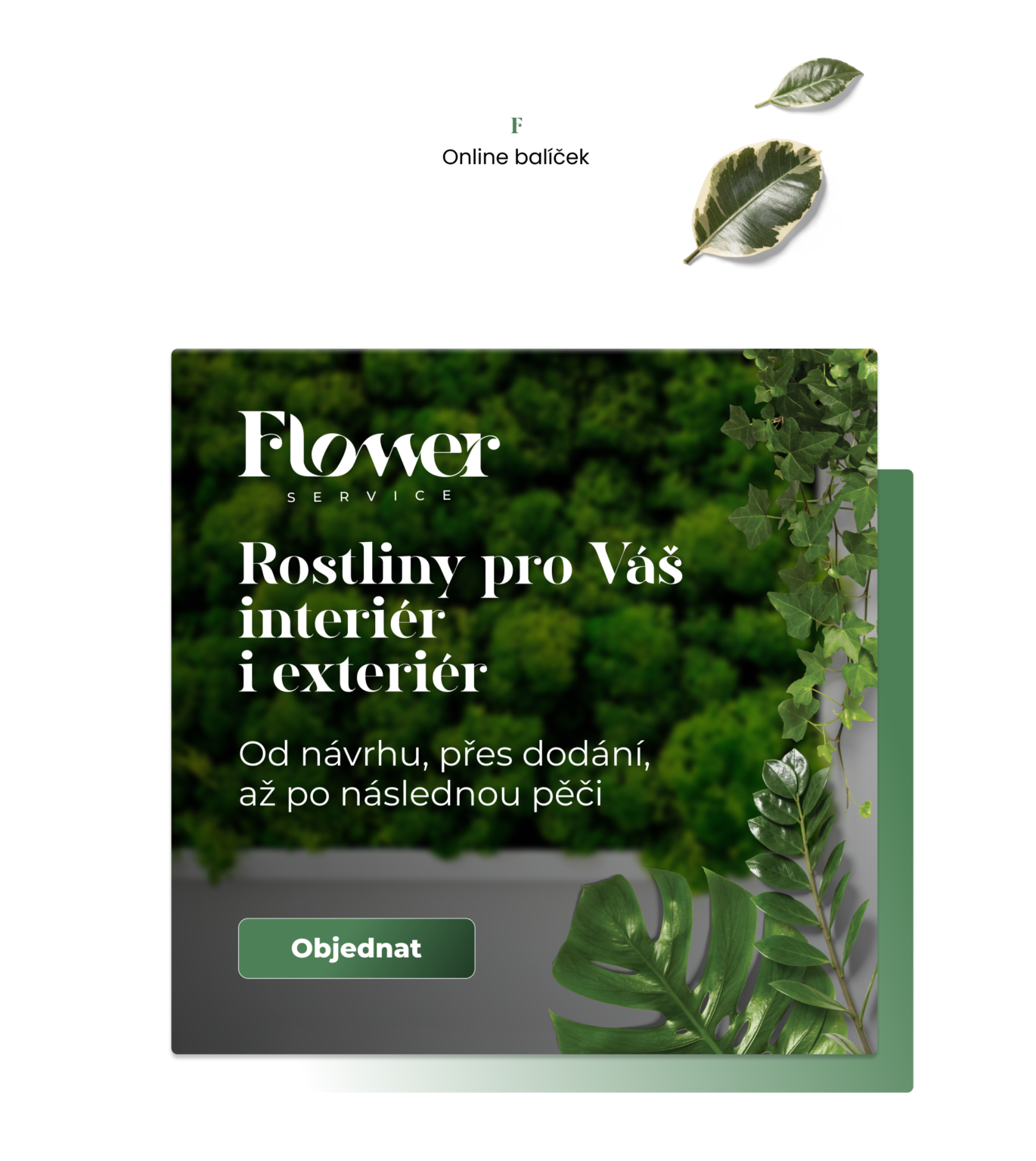 Flower Service – ukázka realizace loga a grafiky (7)