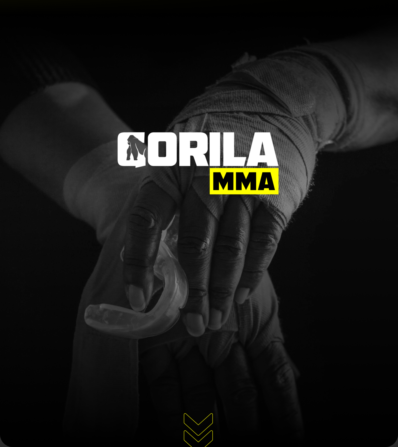 Gorila MMA – ukázka realizace loga a grafiky (2)