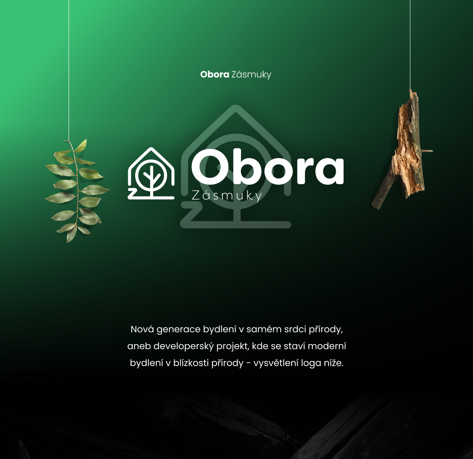 Obora Zásmuky – logo a vizuální identita
