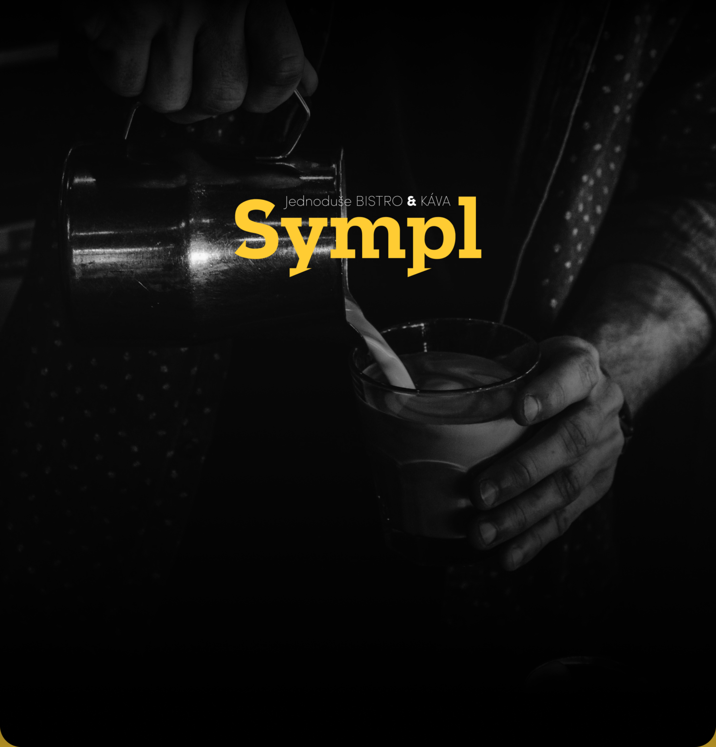 Bistro Sympl – ukázka realizace loga a grafiky (2)